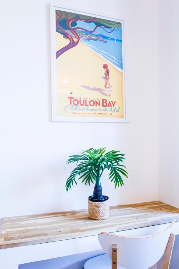 La Cle Studio Clim, Wifi, Gare Et Port De Toulon Exterior foto